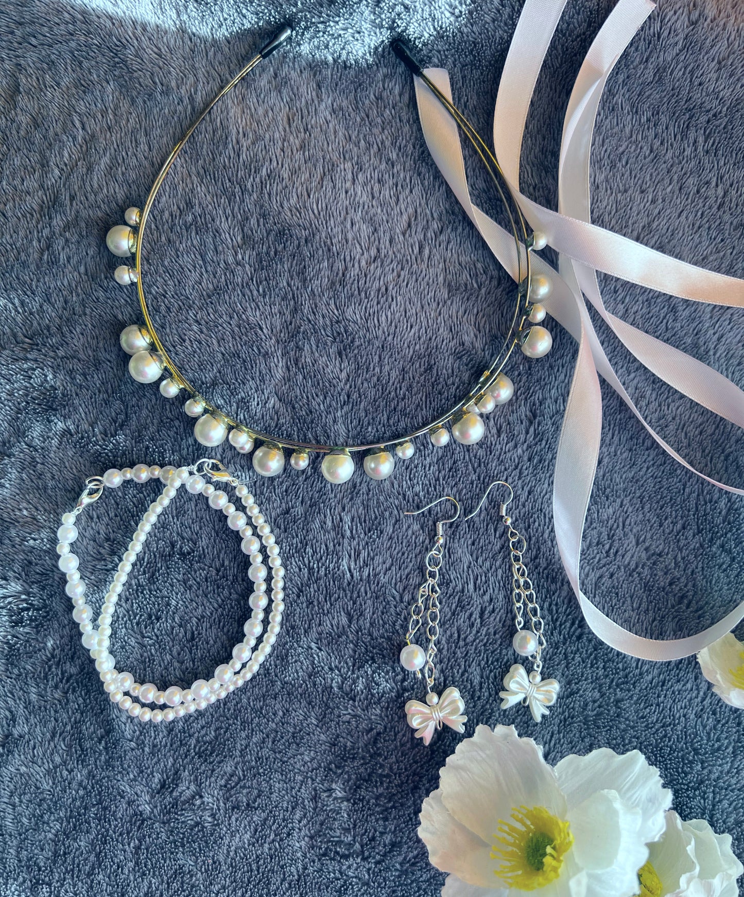 Bow Pearl Dream set 🤍✨