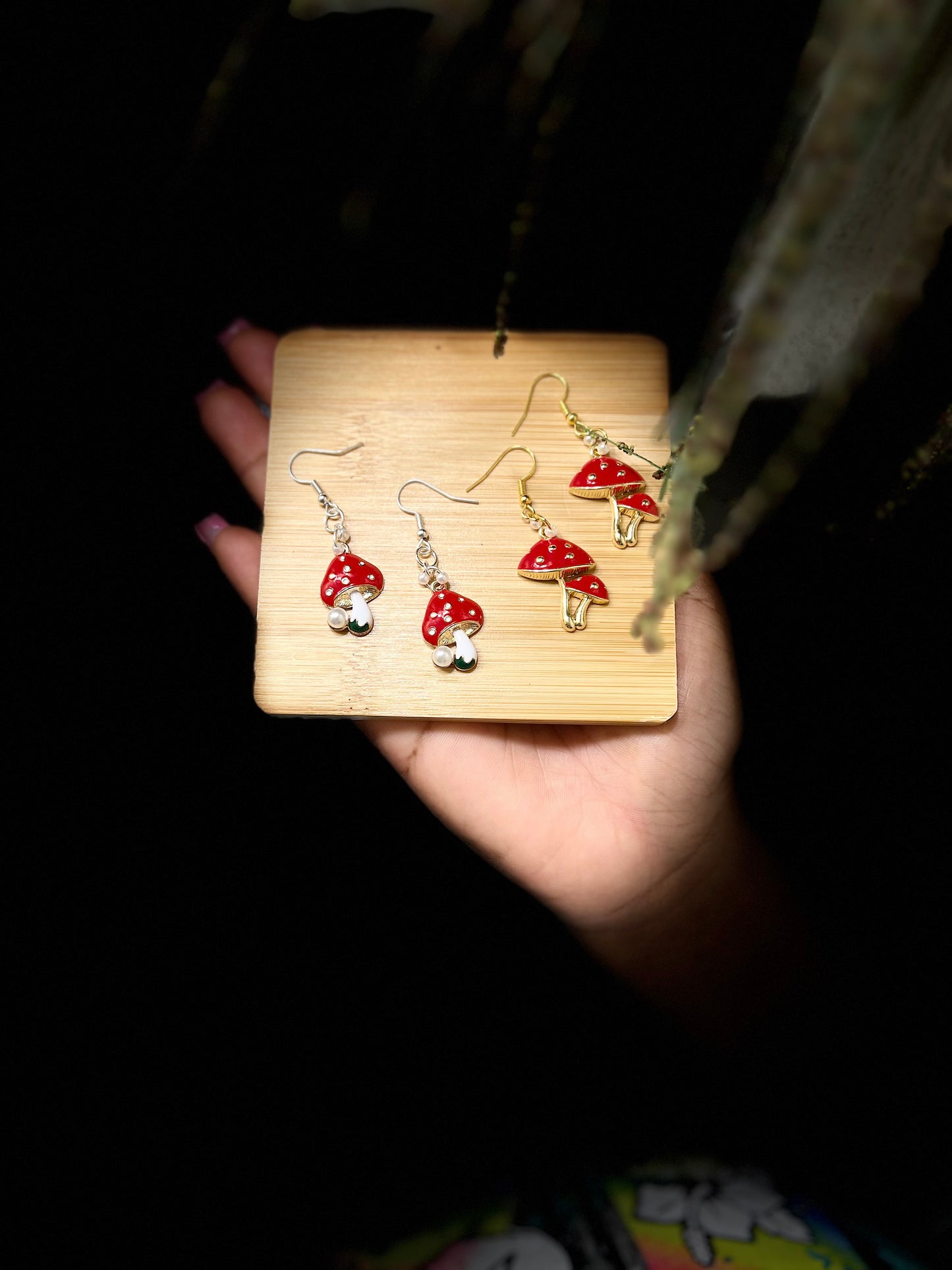 Mushroom Earrings🍄✨