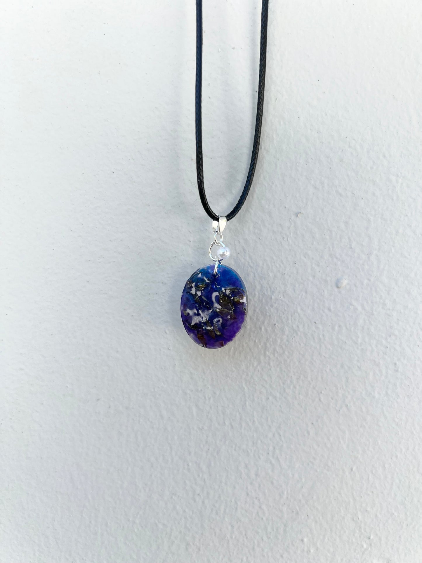 Purple Swirl Necklace 🪻🌪️