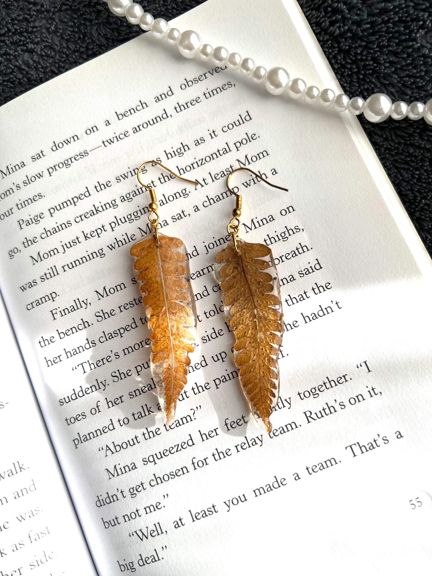 Fern Leaf 🍂 Earrings
