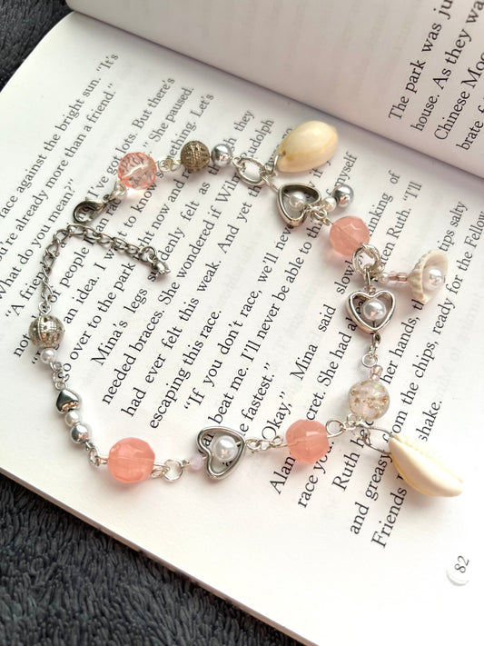 Mermaids 🧜🏻‍♀️ Seashell 🐚 & Pearl Anklet/Bracelet