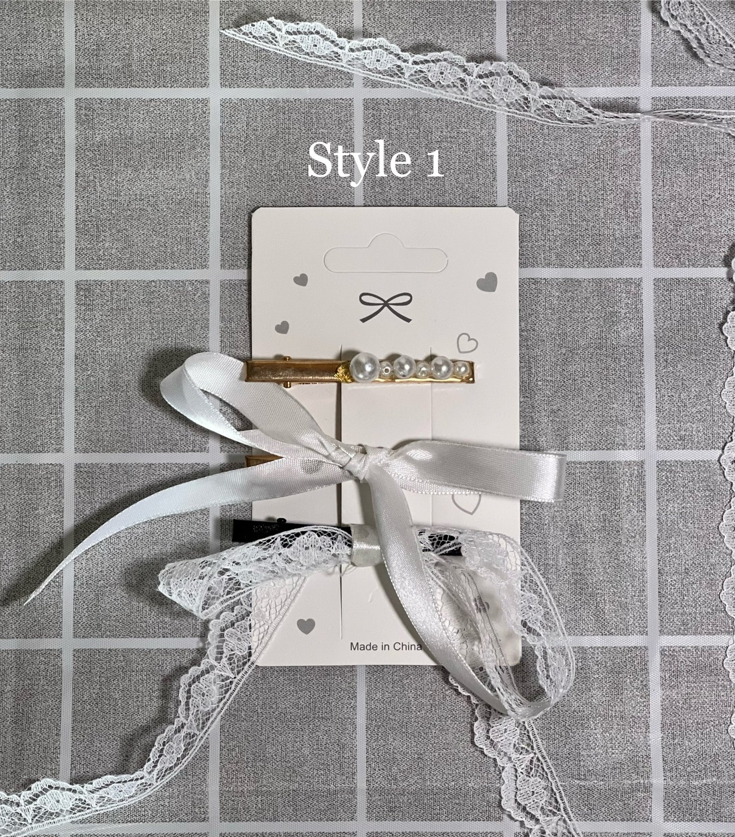 Alice & Wonder 💭 Hair Clips🐰