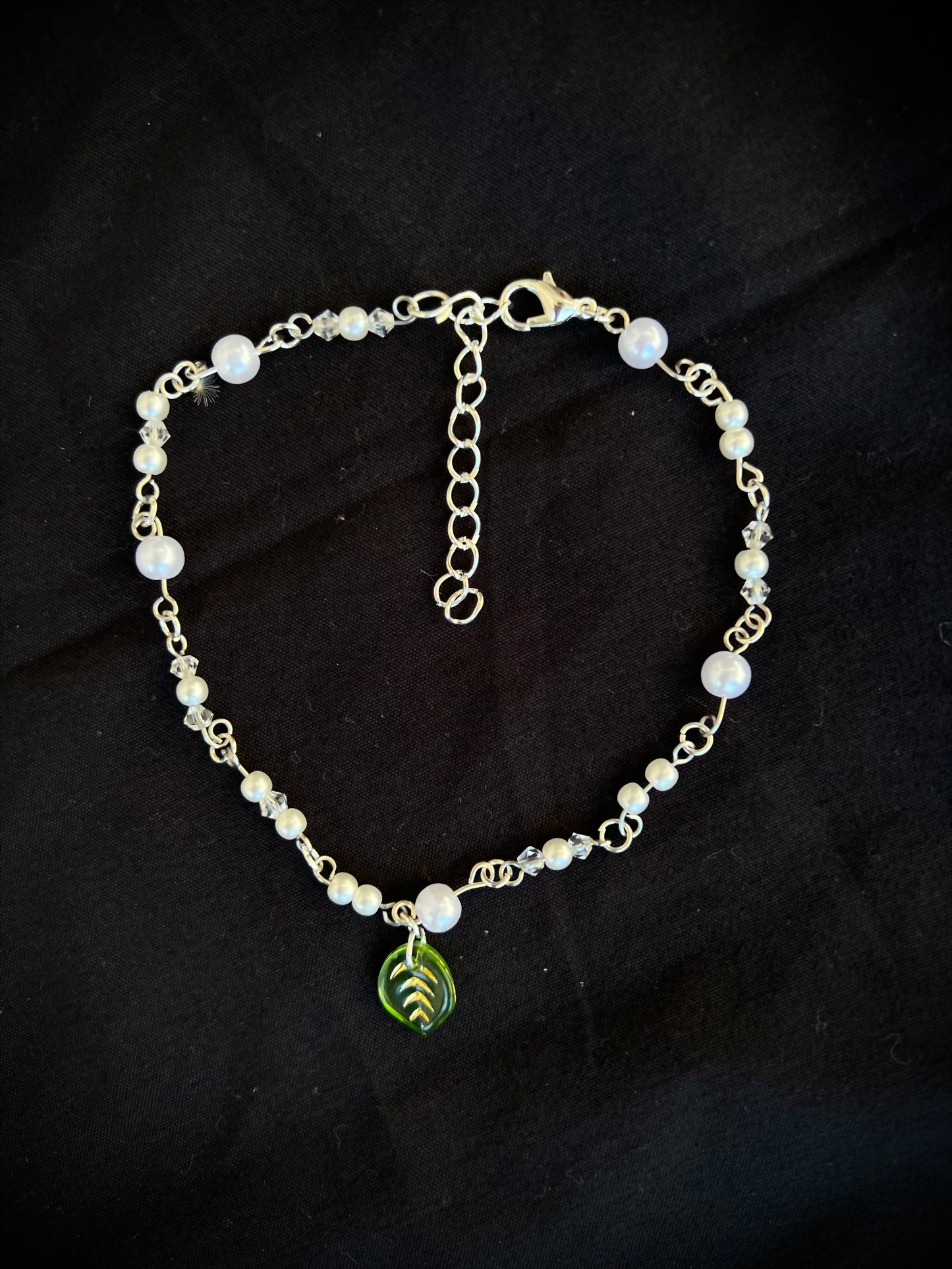 Leaflet Pearl Anklets🍃🍂