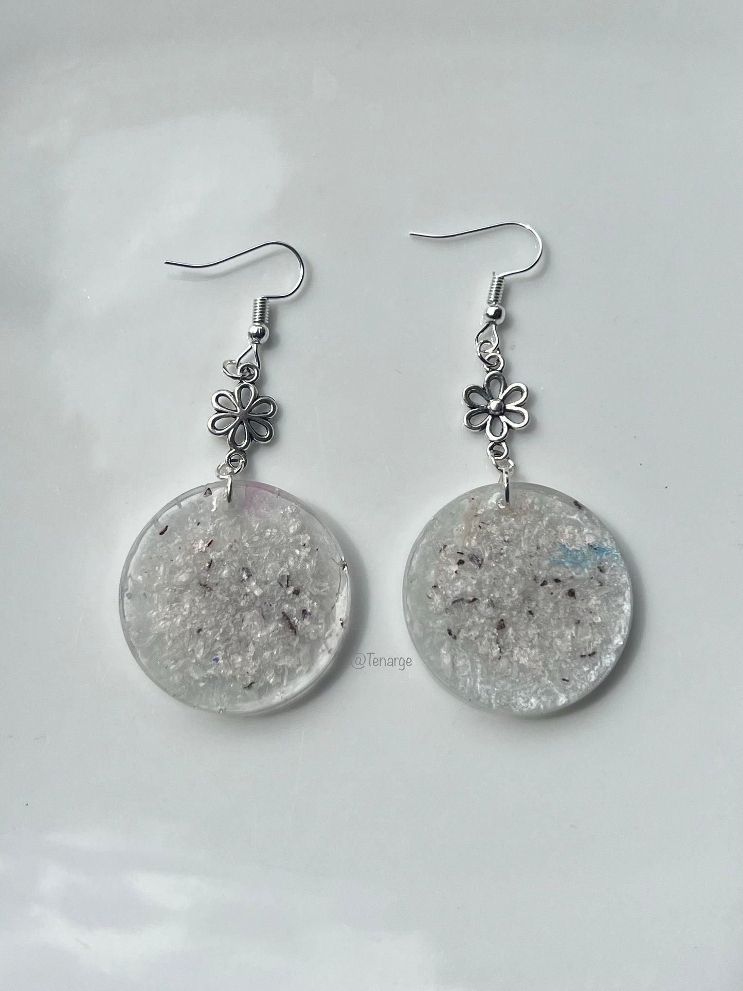 Coconut Flakes Earring🥥🌴🫧