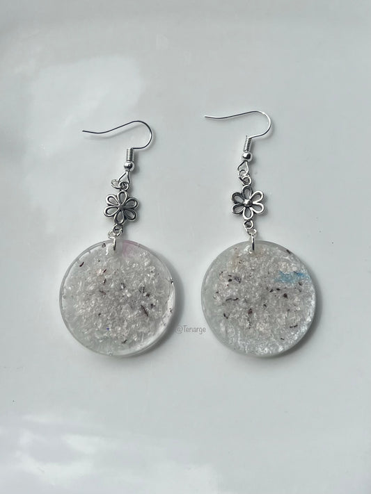 Coconut Flakes Earring🥥🌴🫧