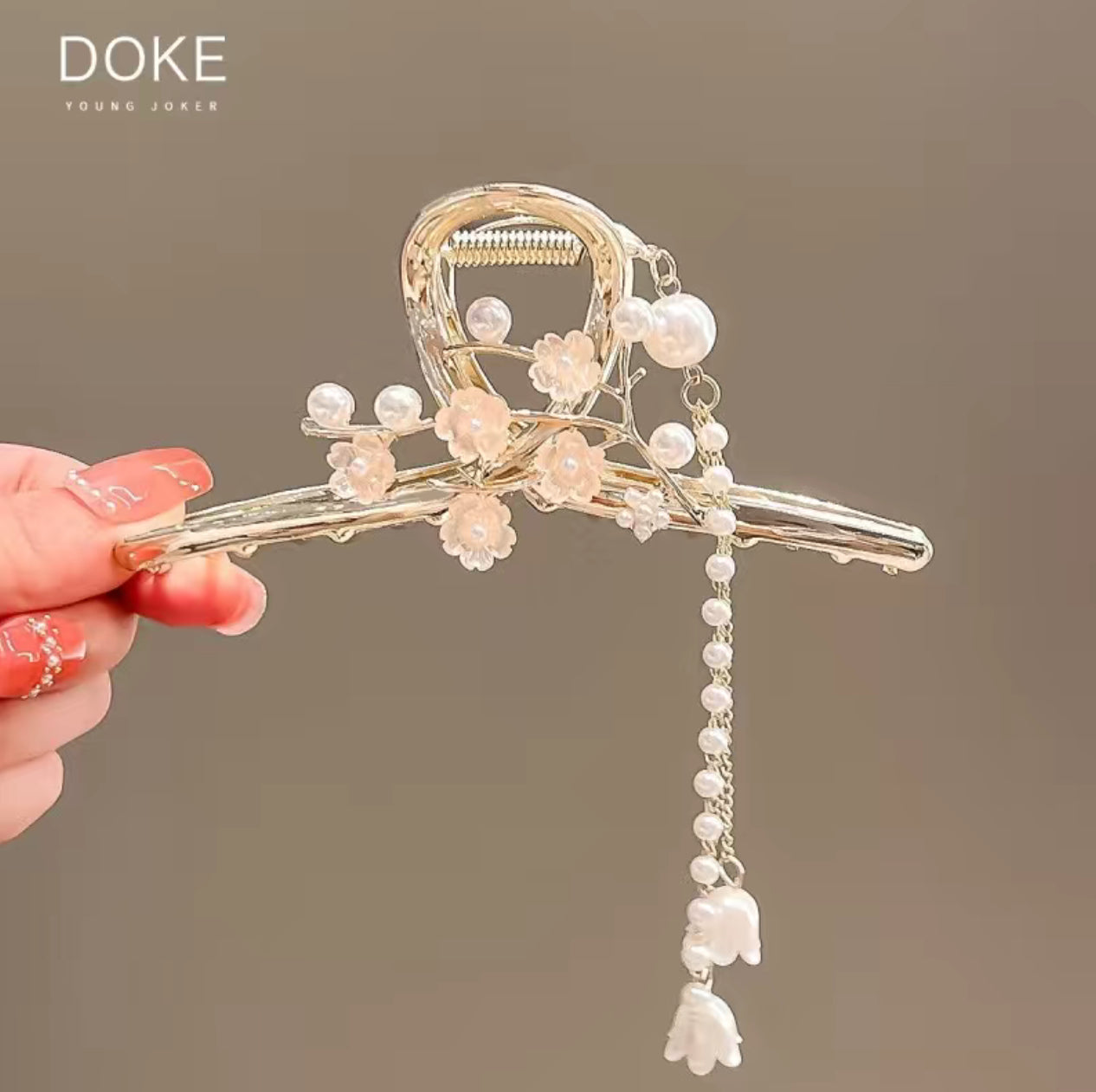 Chinese Style🪭 Metal Claw Clips (Stainless Steel)