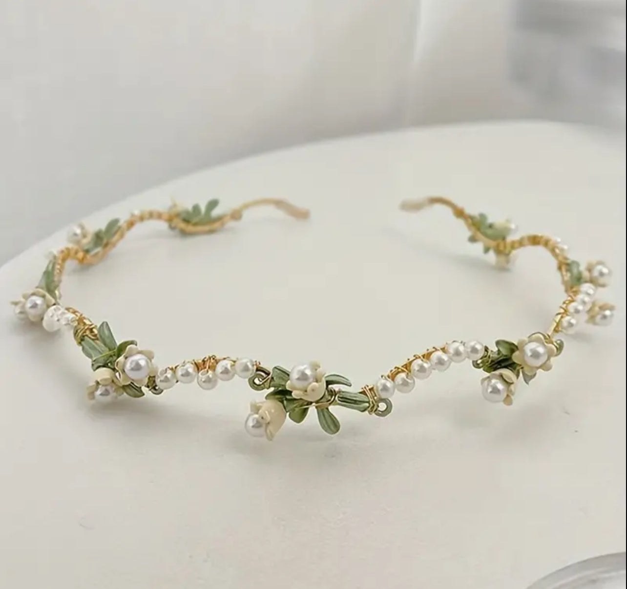 Lily Of The Valley Headband 🌱🧚🏽‍♀️🫧