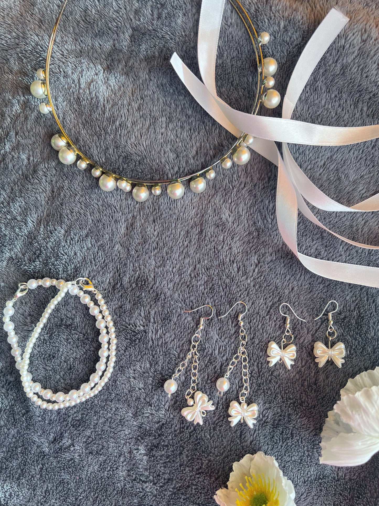 Bow Pearl Dream set 🤍✨