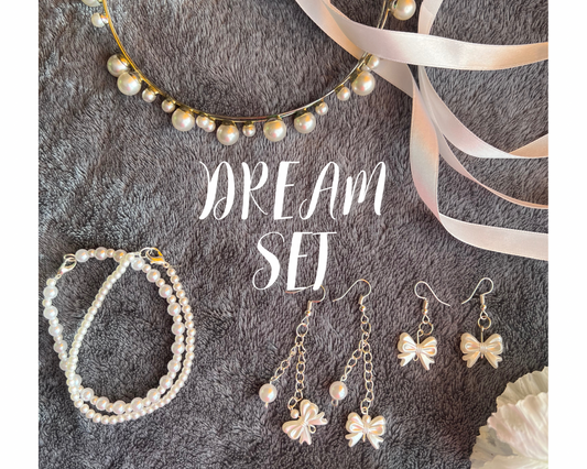 Bow Pearl Dream set 🤍✨