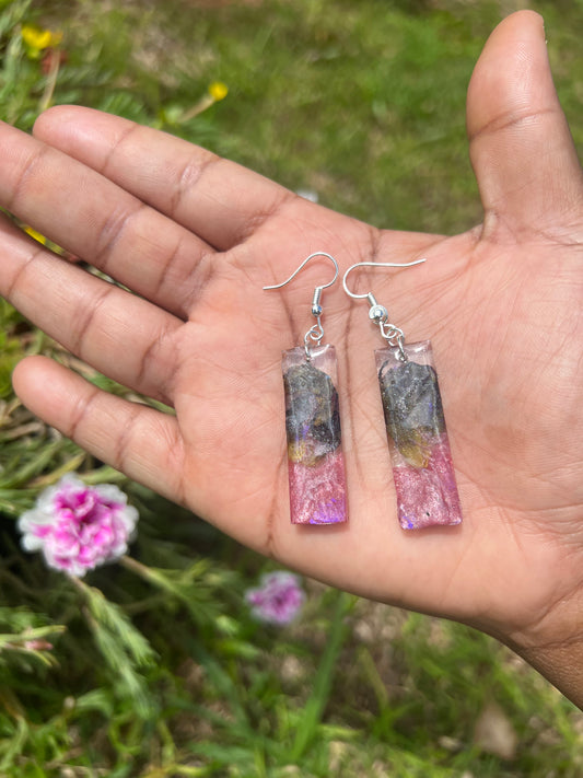 Rosetta Leaf Earrings 🩷🎀