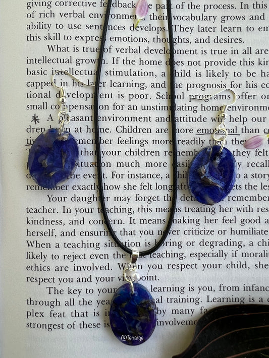 🪻Orchid purple swirl Set 🍃🌪️