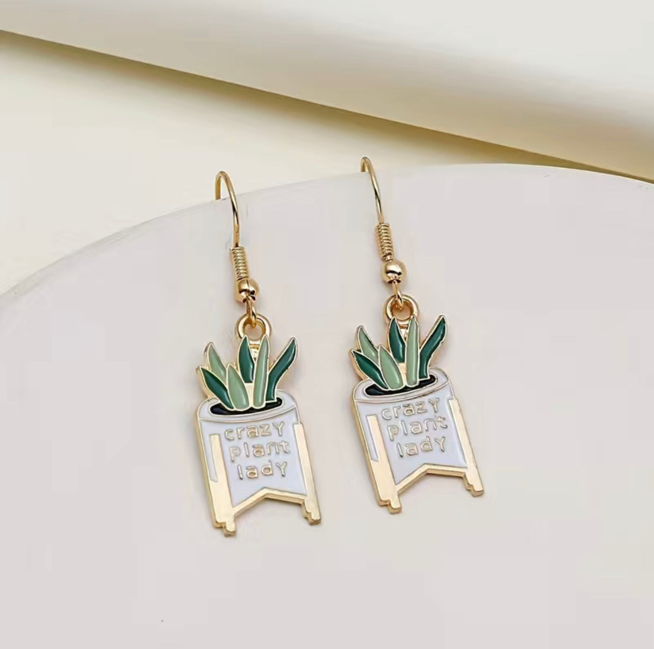 Crazy Plant Lady Earrings🌱