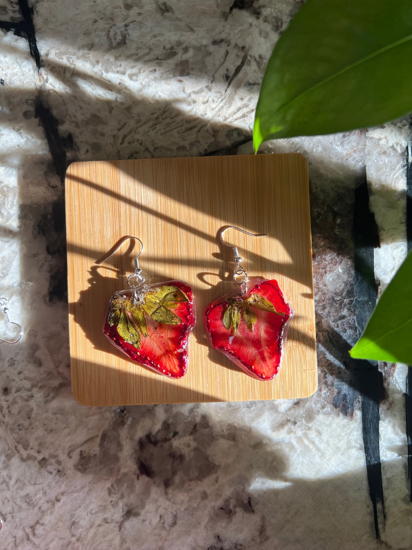 Delectable Strawberry Earrings🍓🍰