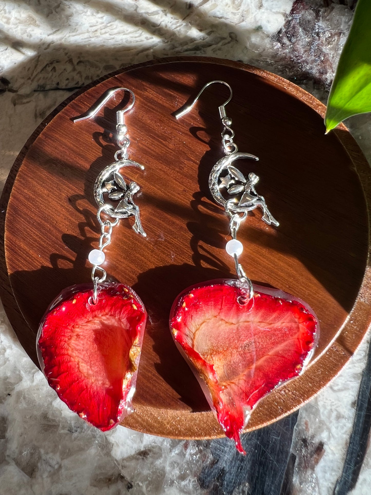 Delectable Strawberry Earrings🍓🍰